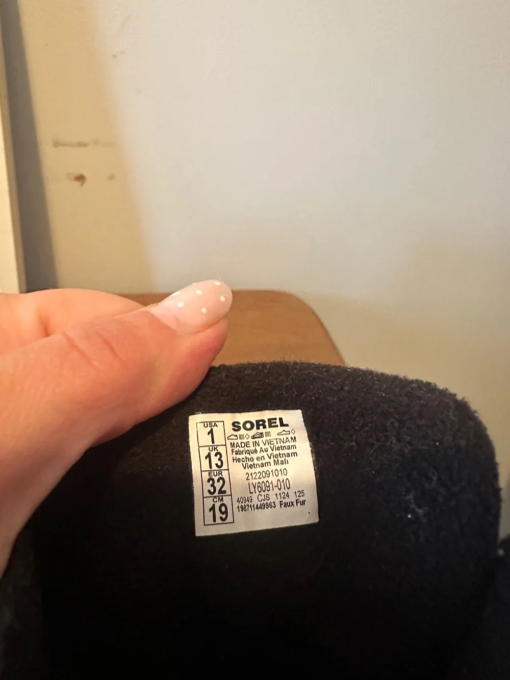 Sorel Whitney Snow Boot Black